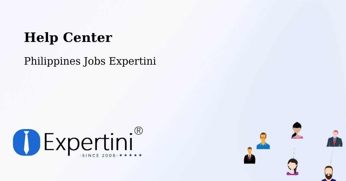 Help Center – San Teodoro - Philippines Jobs Expertini