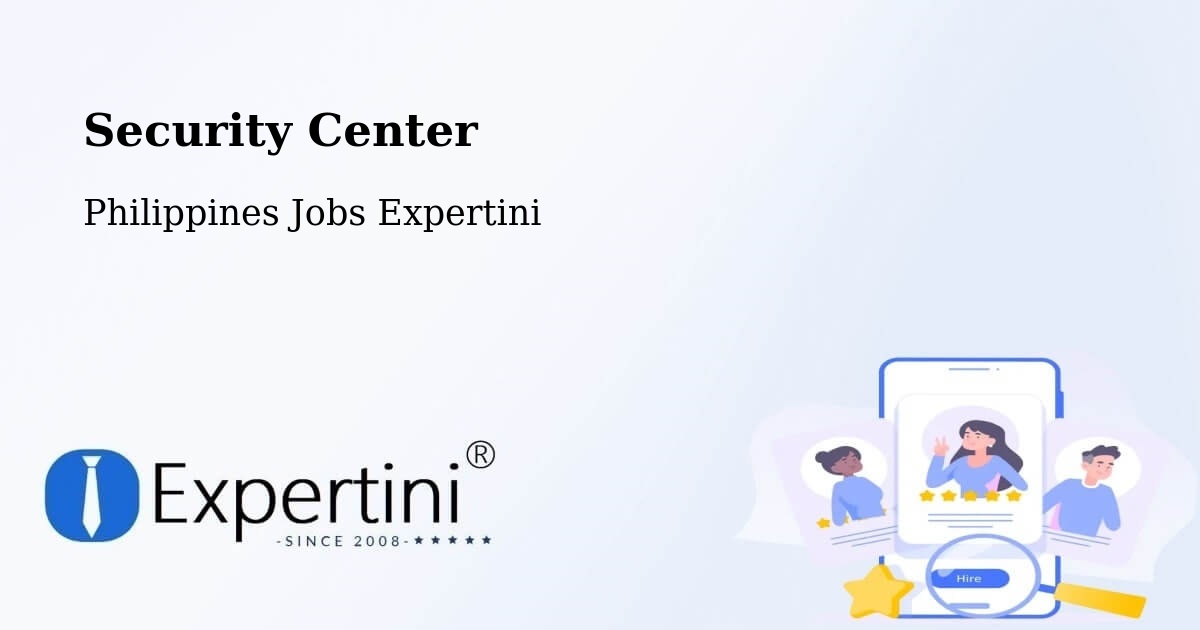 Security & Compliance – San Teodoro - Philippines Jobs Expertini